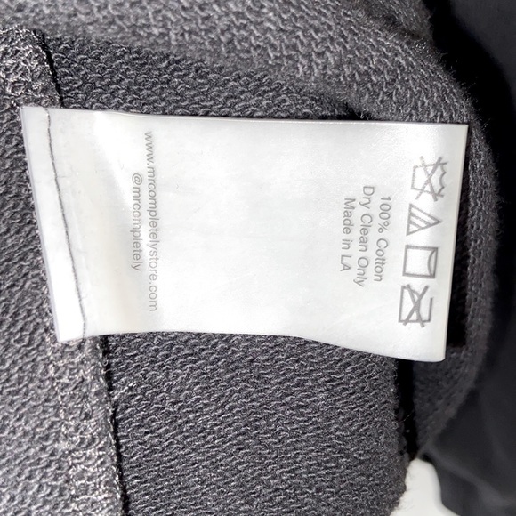 Mr. Completely premium black hoodie w logo size L slightly cropped/oversized UNI - Picture 4 of 6